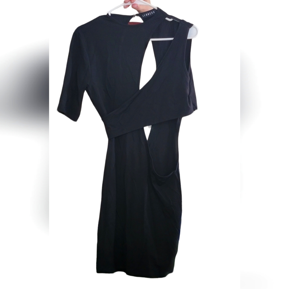 LIONESS Australia Night Out Black Mini Dress